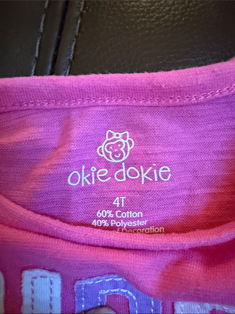 OKIE DOKIE adorable 3-shirt bundle size 4